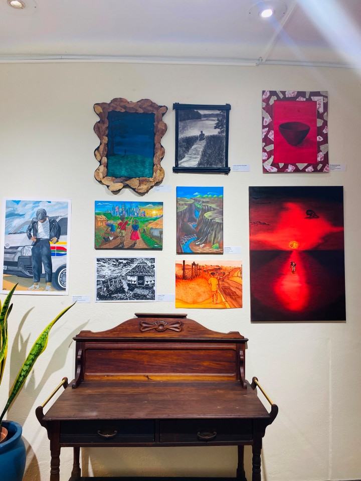 Artwork displayed at Sands Gallery