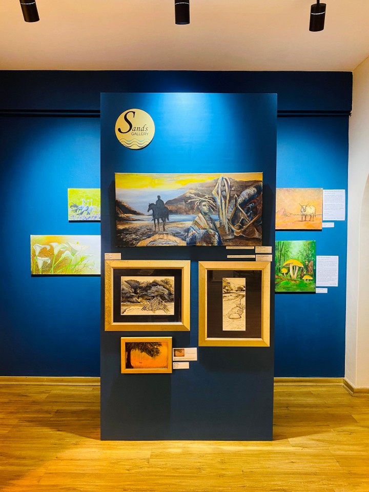 Sands Gallery exhibition space