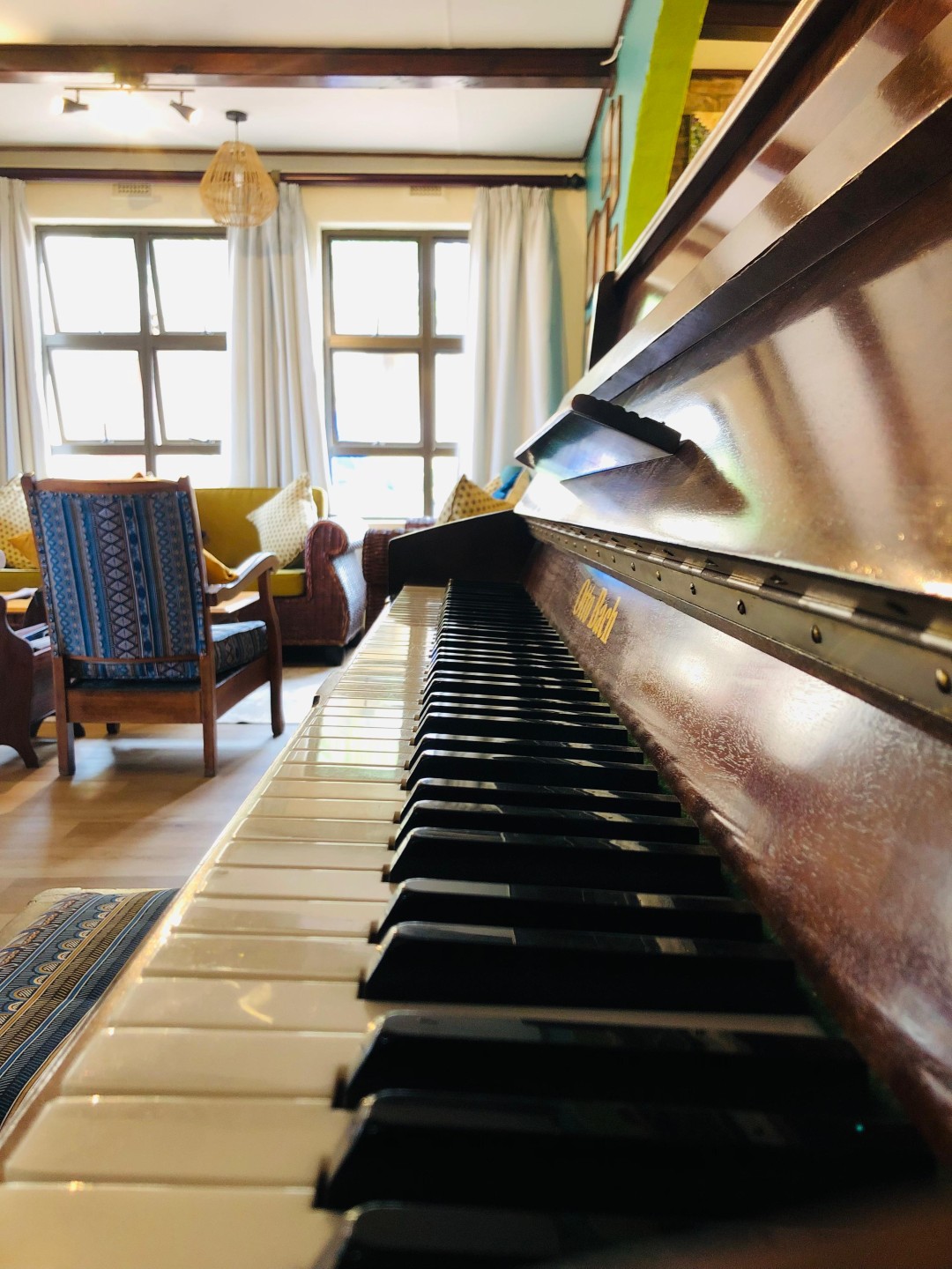 Piano in lounge
