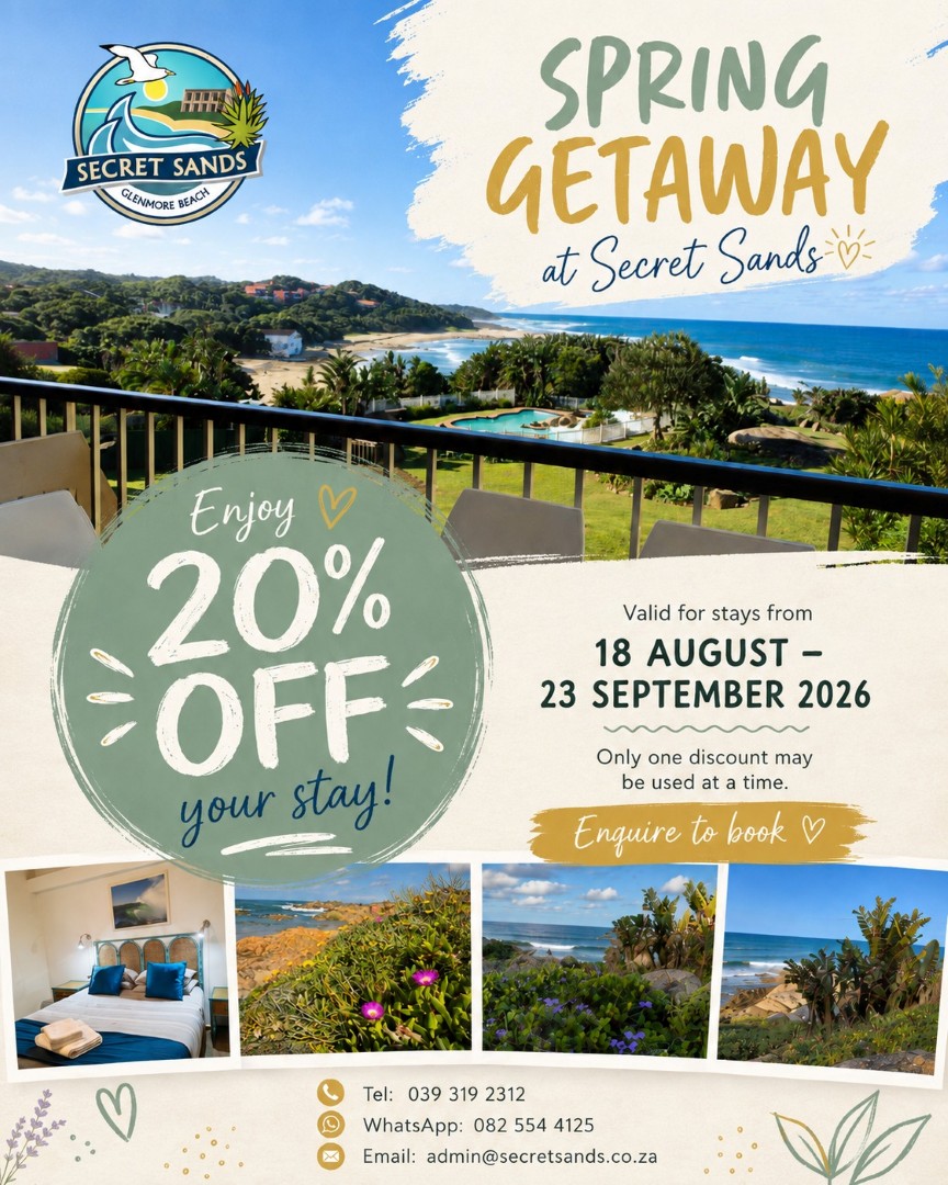 Current Promotion: Spring Getaway at Secret Sands