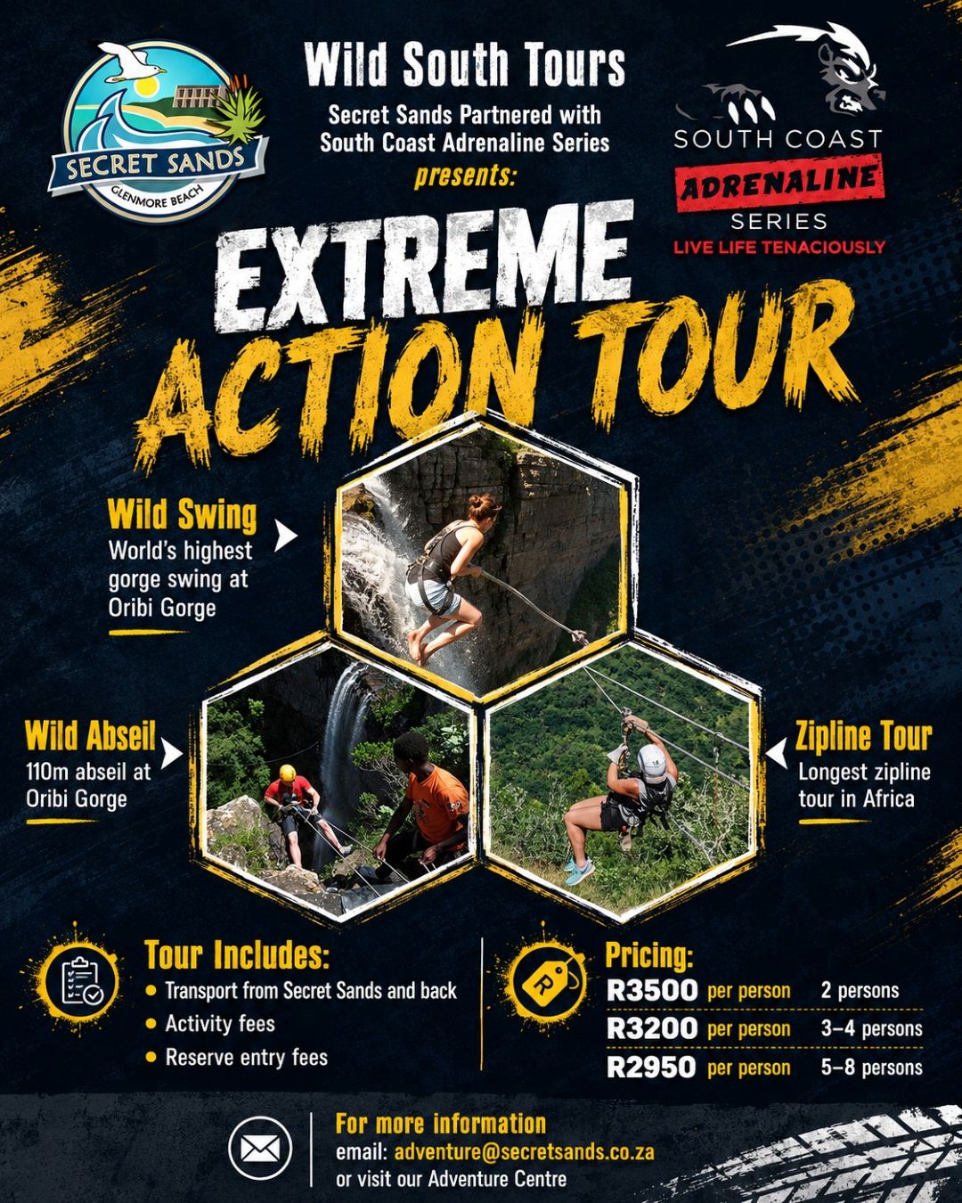 Extreme Action Tour poster