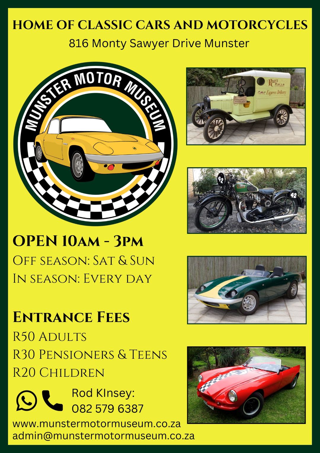 Visit Our Museum poster