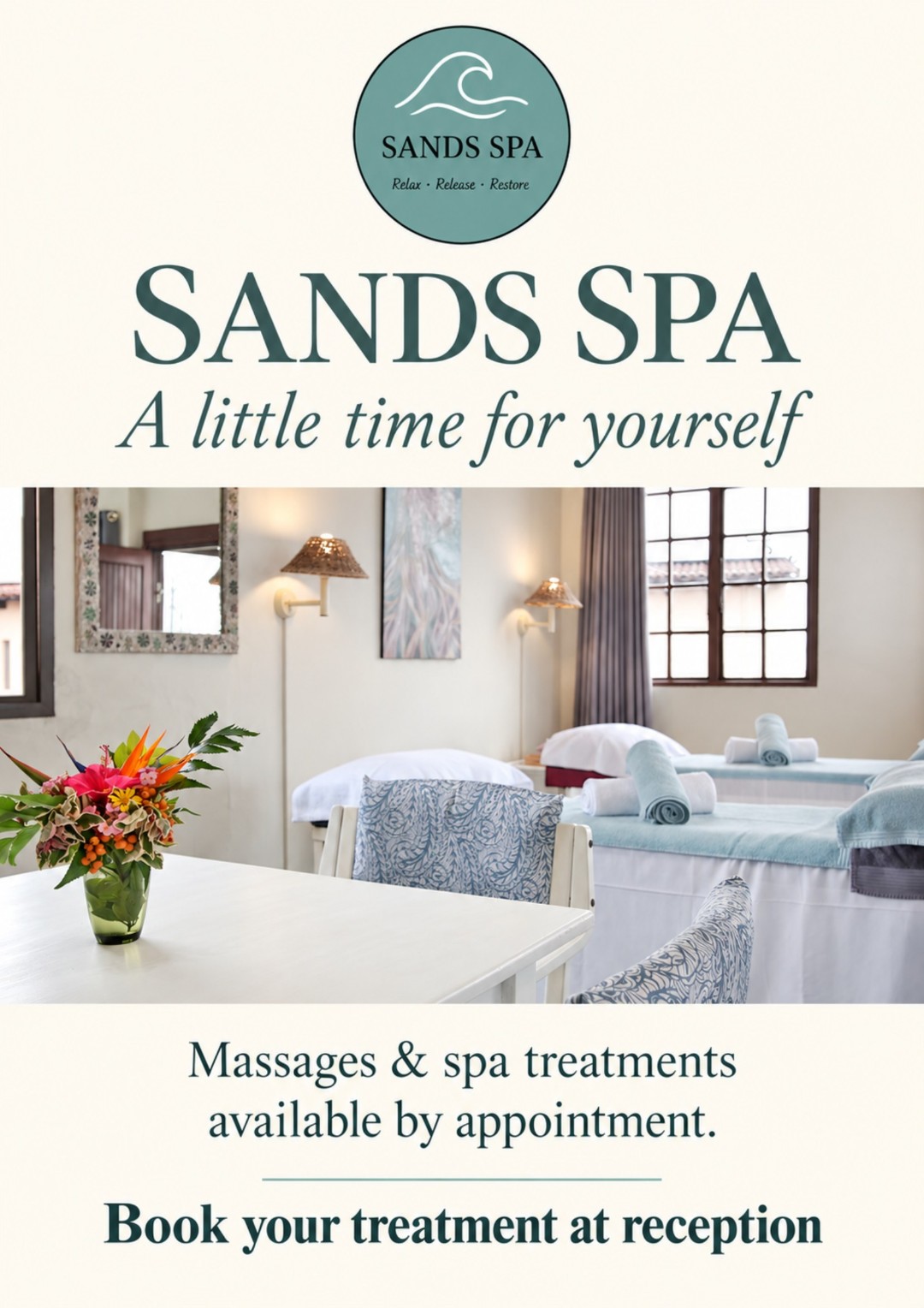 Sands Spa poster